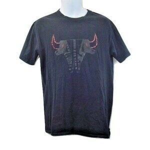 Air Jordan T Shirt Michael Jordan Chicago Bulls Mens Lg Bull Black Size L